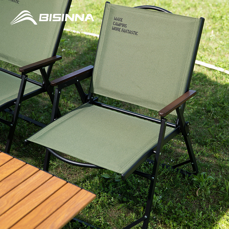 Outdoor Camping Loveseat - BISINNA Outdoor składane krzesło kempingowe przenośny