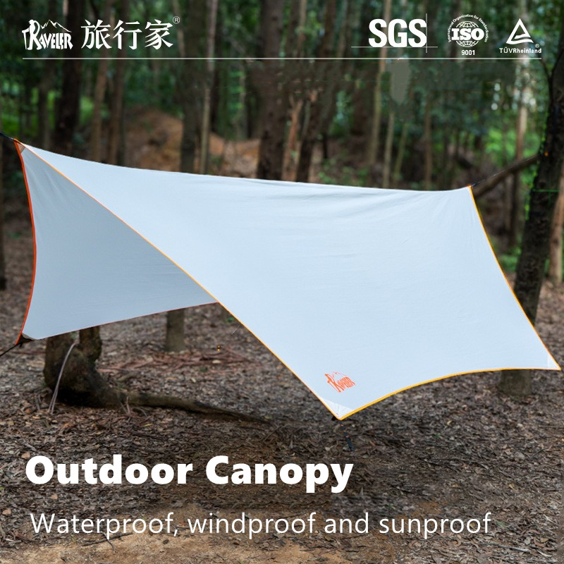 Outdoor Camping Canopy - Namiot z baldachimem przeciwsłonecznym na zewnątrz,