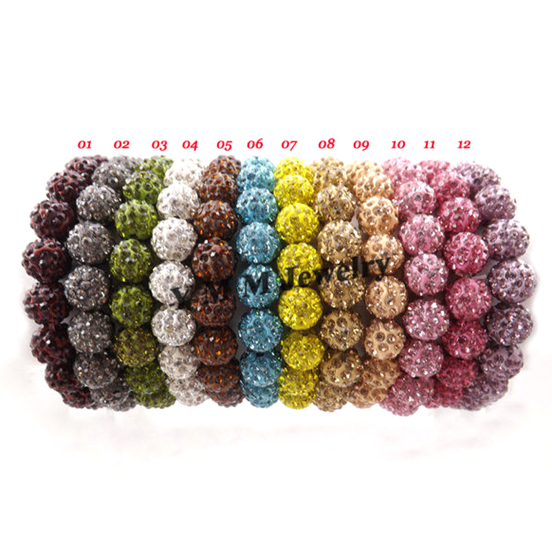 Paracord Bracelet - XiaoYaoTYM 12 sztuk pełna biżuteria Rhinestone