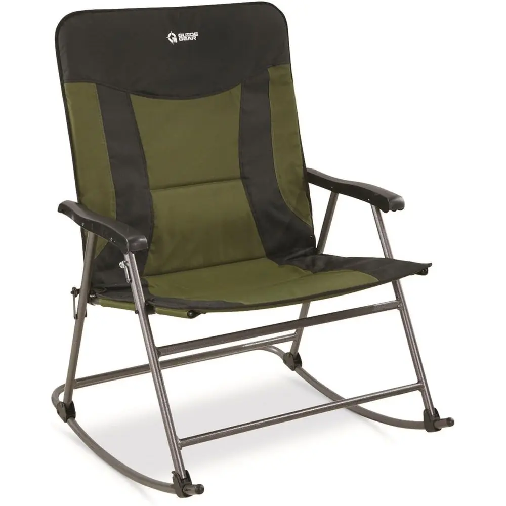 Outdoor Camping Rocker - Duże, przenośne krzesło bujane na kemping