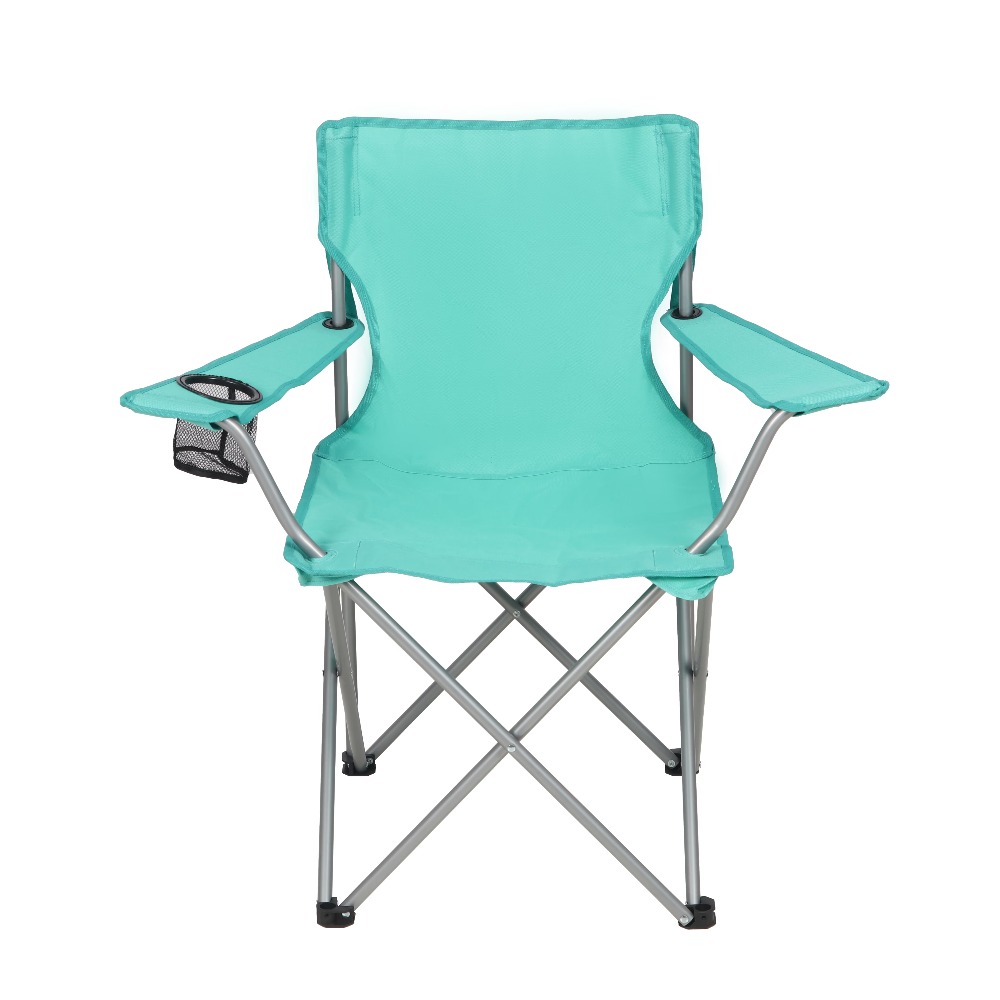 Outdoor Camping Loveseat - Składane krzesło kempingowe z uchwytem na