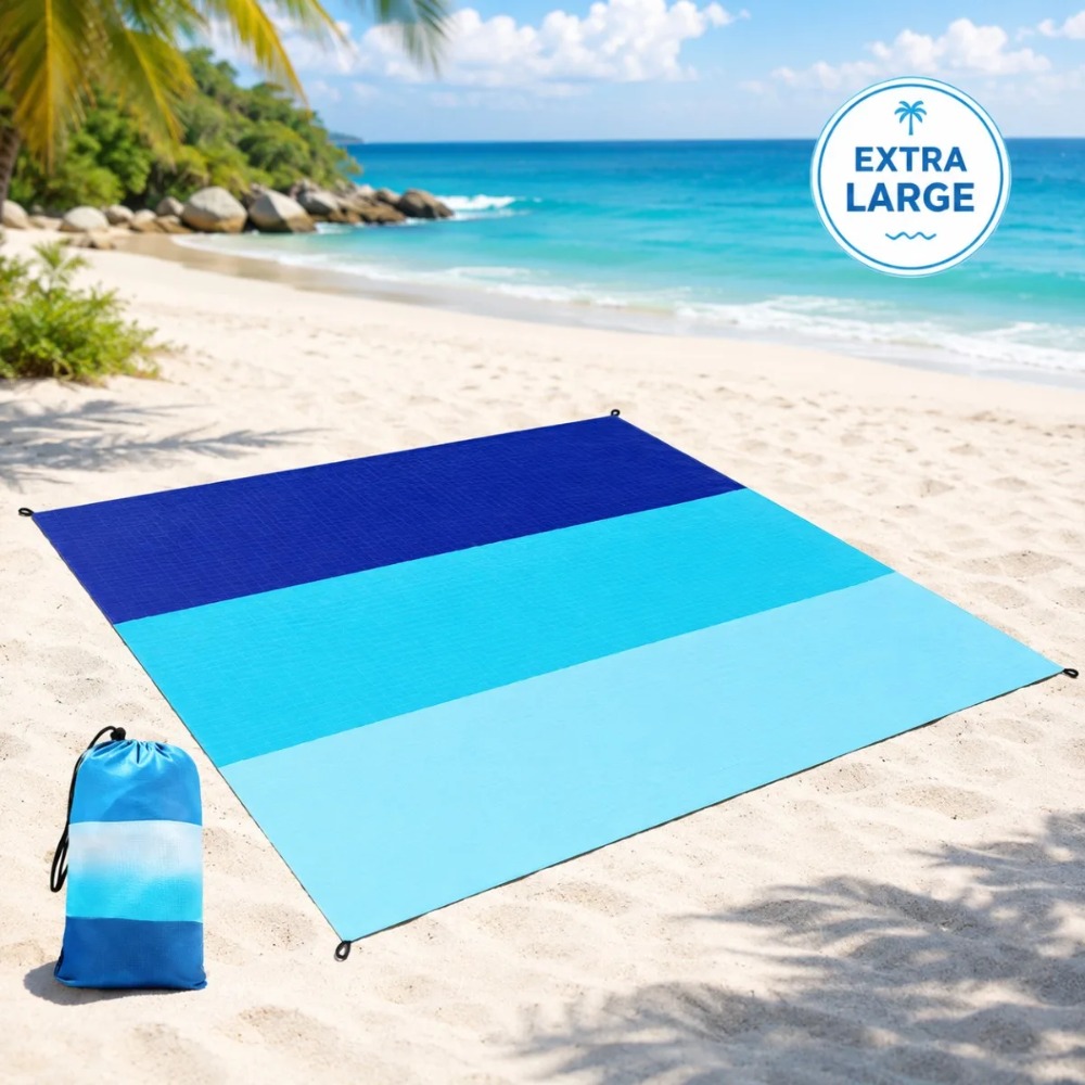 Outdoor Camping Rugs - Duża, lekka, wodoodporna i piaskoodporna mata