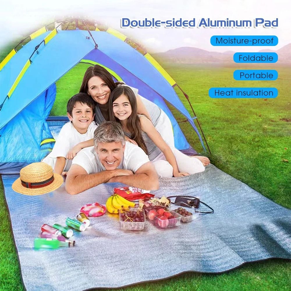 Outdoor Camping Rugs - Nowa Termiczna Mata Kempingowa Wodoodporna Ultralekka