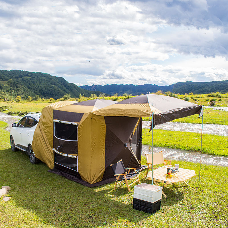 Outdoor Camping Car Tail Tent - Namiot na kemping, przenośny namiot survivalowy,
