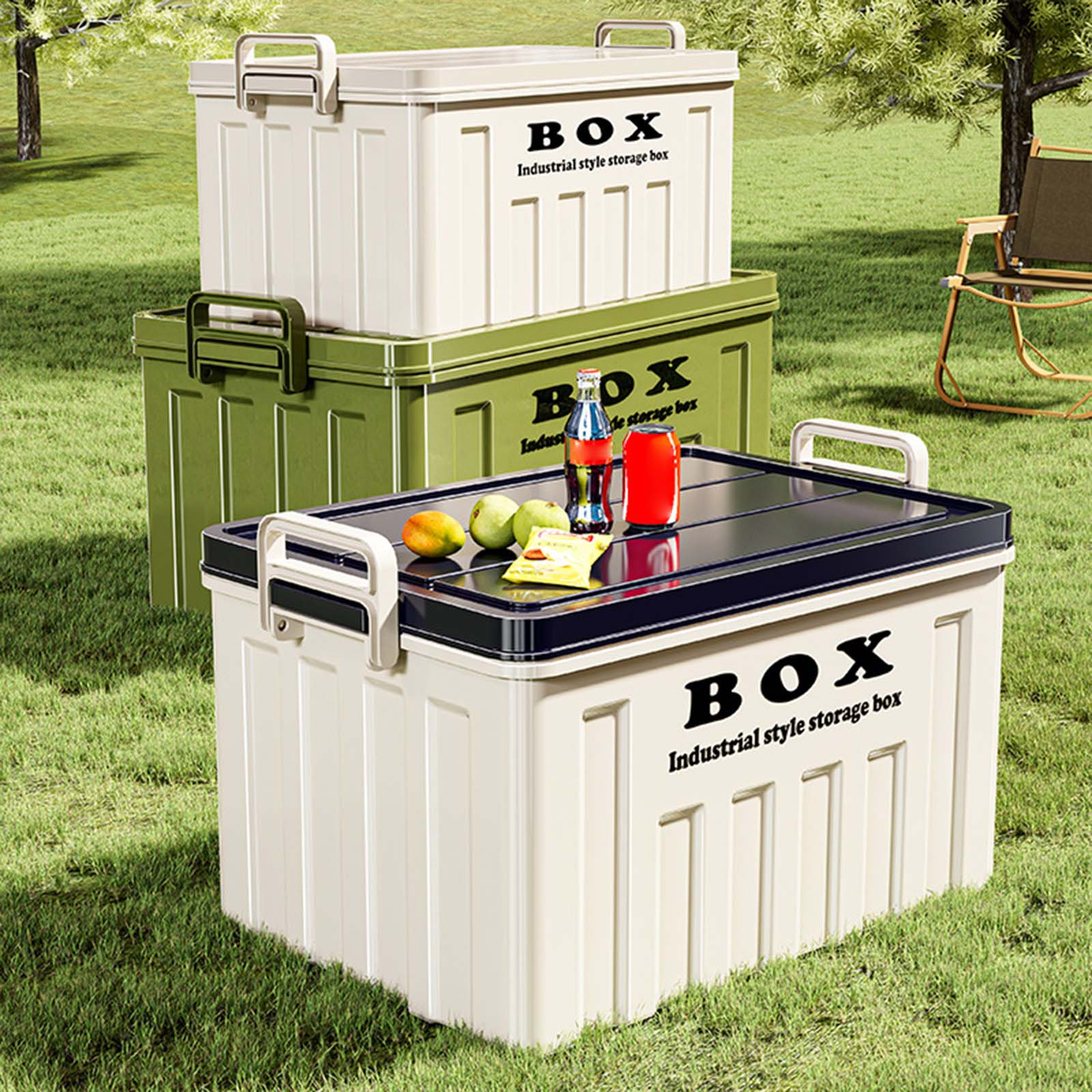 Outdoor Camping Storage Box - Pojemnik do przechowywania o dużej pojemności,