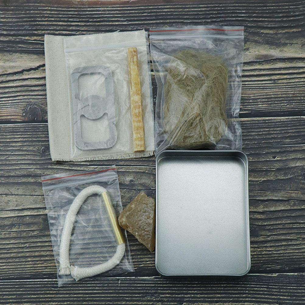Camp Utensil Set - Zestaw do rozpalania ognia, linka do
