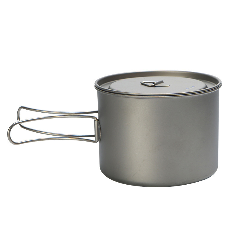 Camp Utensil Set - Piknik na świeżym powietrzu Tytanowy garnek