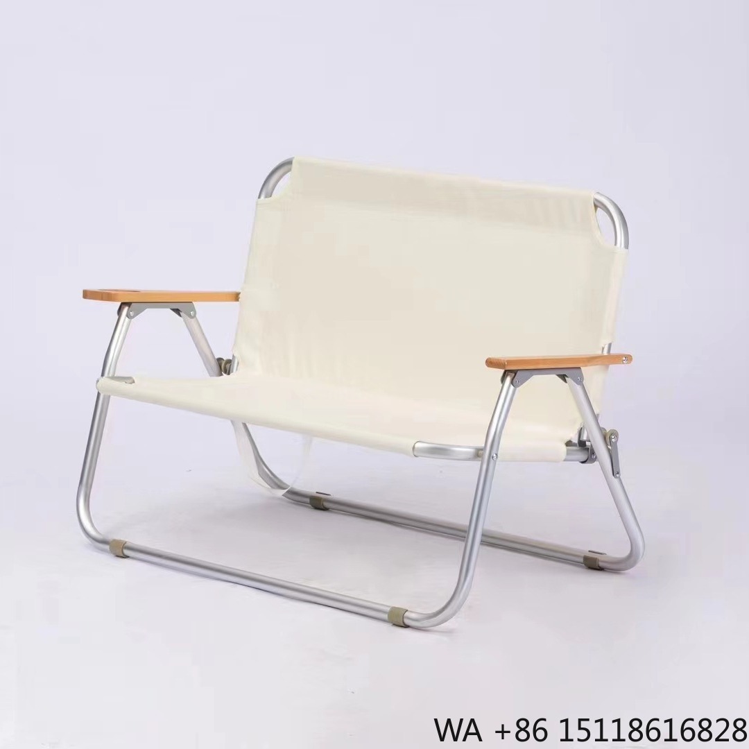 Outdoor Camping Chairs - Hurtowe składane, wytrzymałe dwuosobowe krzesła plażowe,