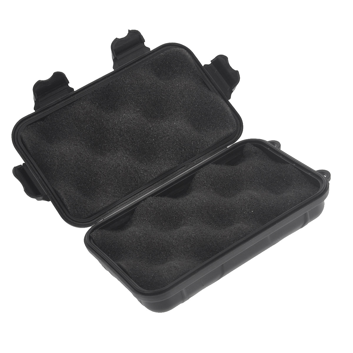 Outdoor Camping Storage Box - Czarna puszka L 15,5*10*4,5 cm, pływająca,