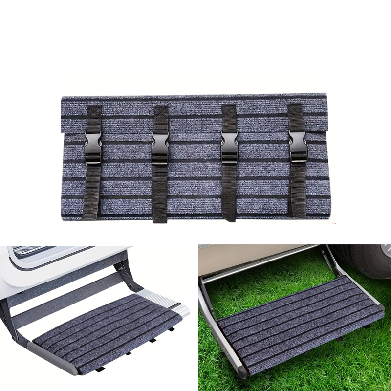 Outdoor Camping Rugs - Mata na schodki do przyczepy kempingowej,