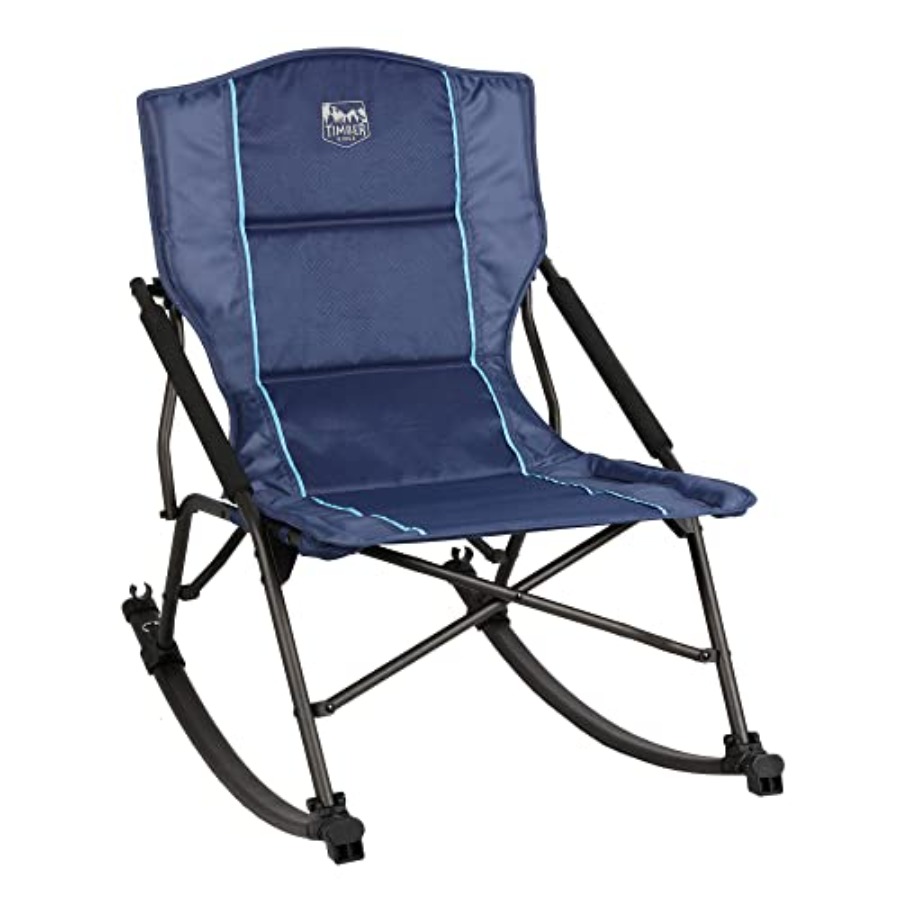 Outdoor Camping Rocker - Składane krzesło kempingowe z funkcją bujania