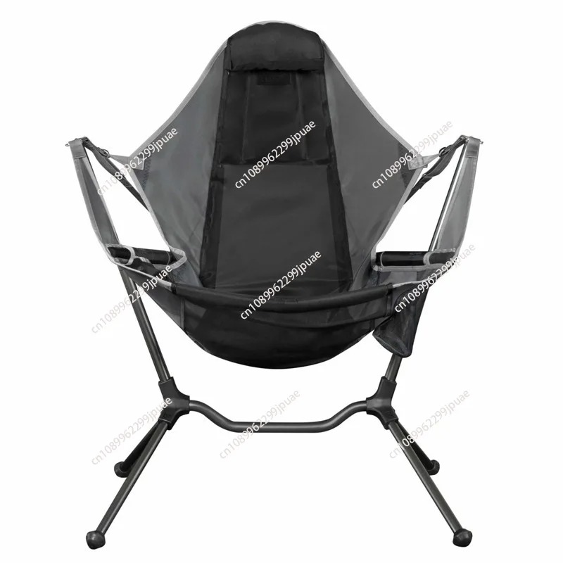 Outdoor Camping Rocker - Przenośne Krzesło Wędkarskie Ogrodowe Huśtawka Plażowa