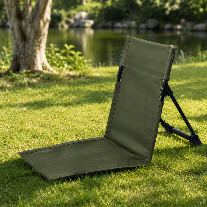 Outdoor Camping Loveseat - Lekkie, składane krzesło kempingowe wykonane ze