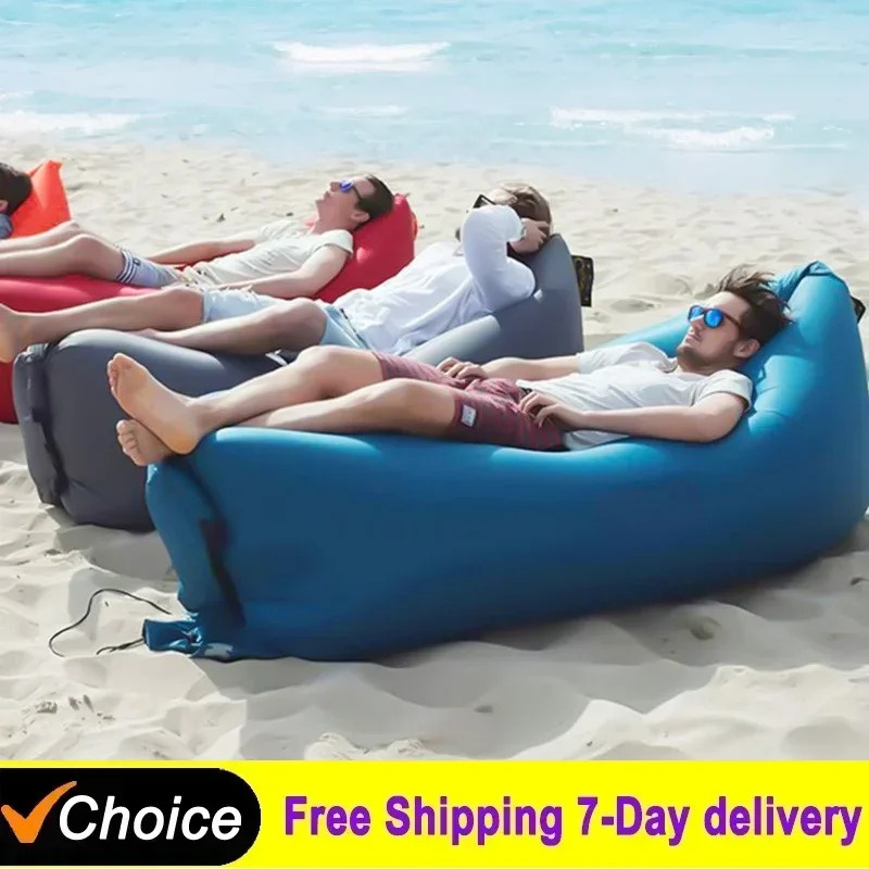 Outdoor Camping Loveseat - Nadmuchiwana sofa przenośna na zewnątrz, nadmuchiwane