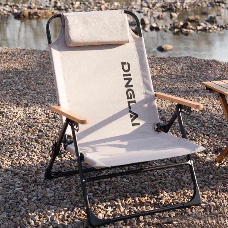 Outdoor Camping Loveseat - Składane krzesło turystyczne przenośne z regulacją