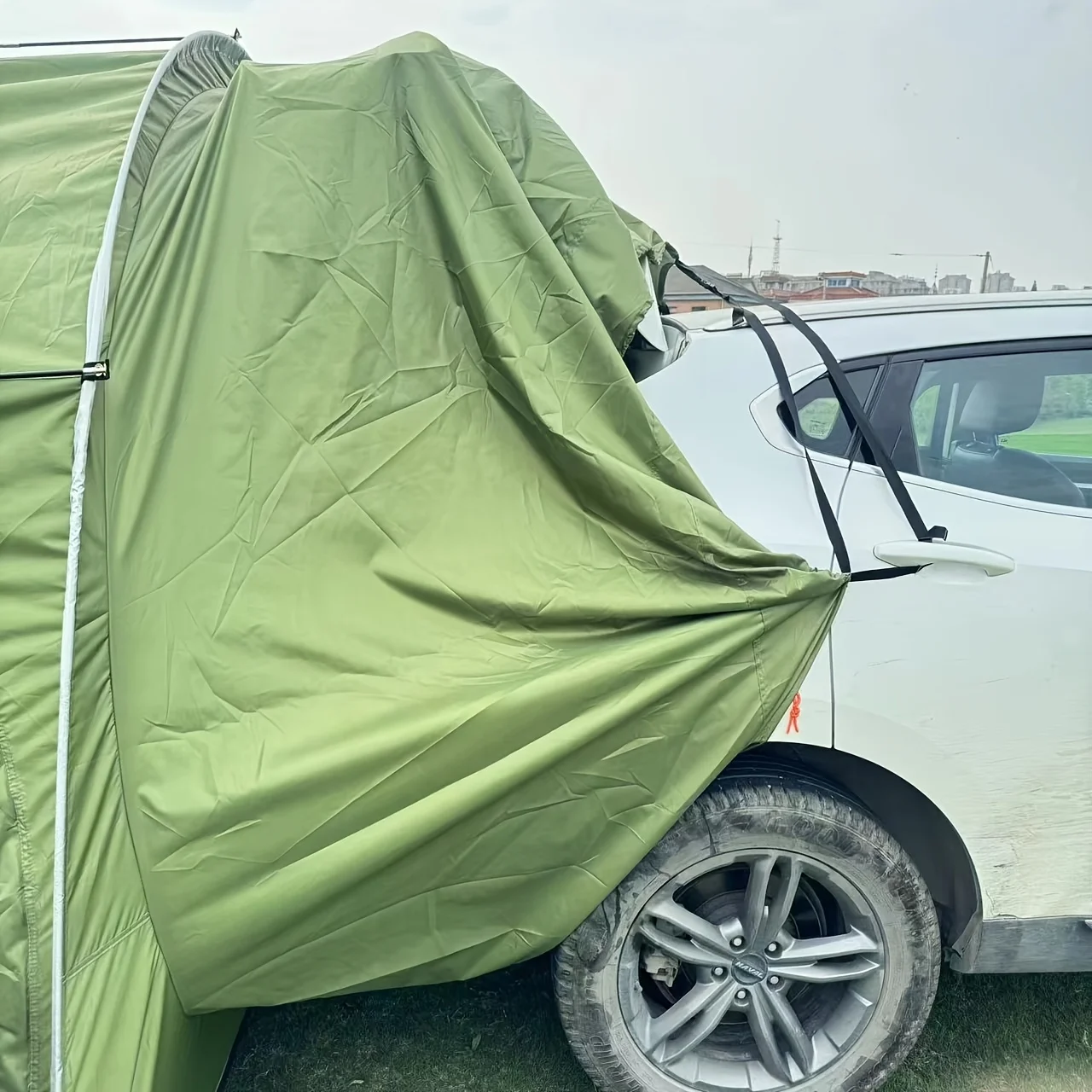 Namiot samochodowy na kemping, – Outdoor Camping Car Tail Tent recenzja i cena