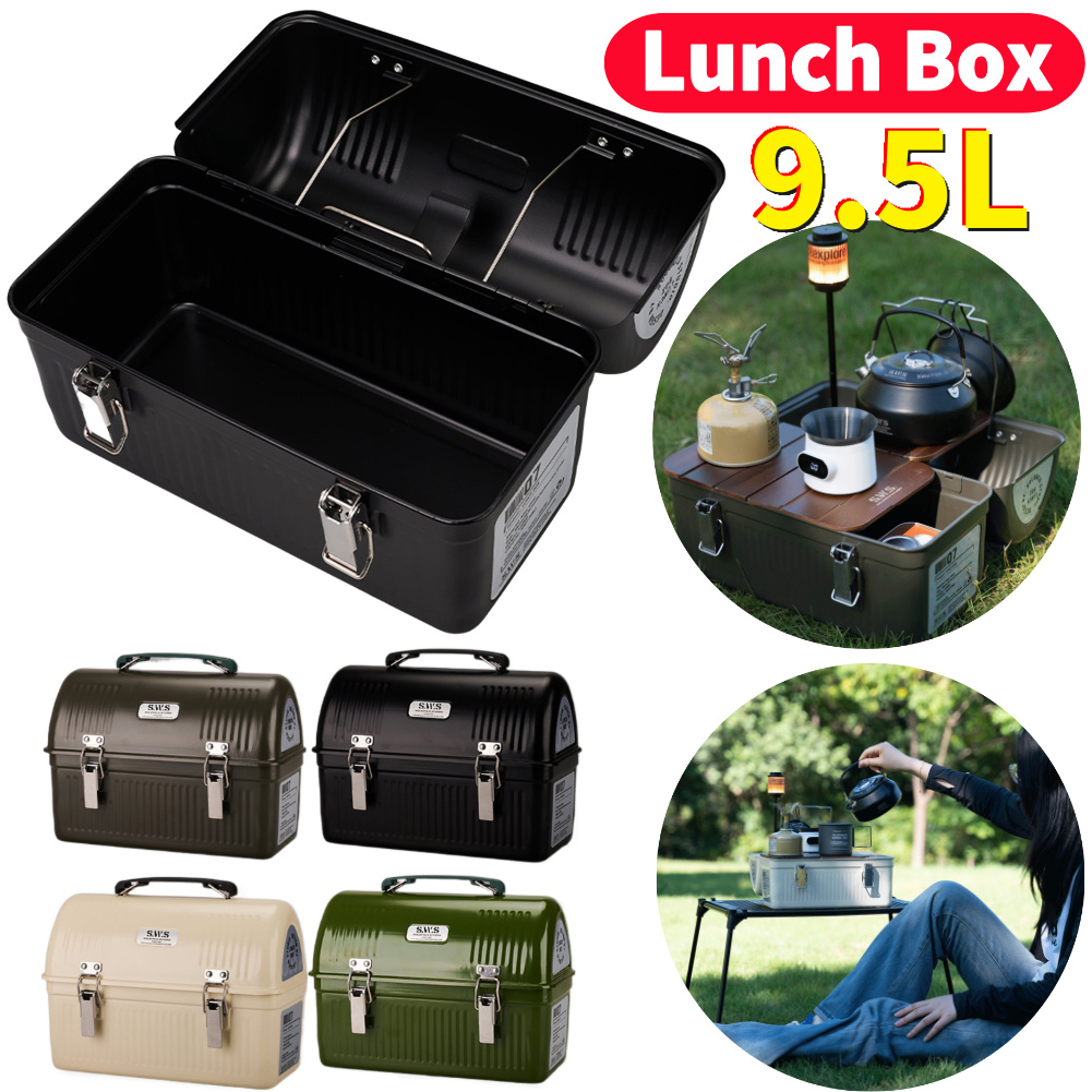 Metalowa skrzynka na lunch w s – Outdoor Camping Store recenzja i cena