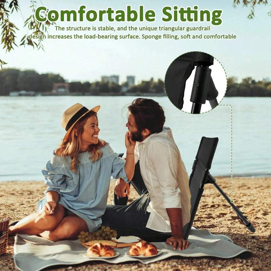 Przenośne składane krzesło kem – Outdoor Camping Loveseat recenzja i cena