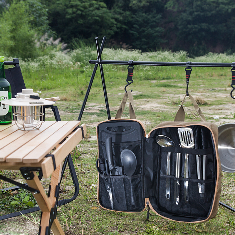 8-częściowy zestaw naczyń kuch – Camp Utensil Set recenzja i cena