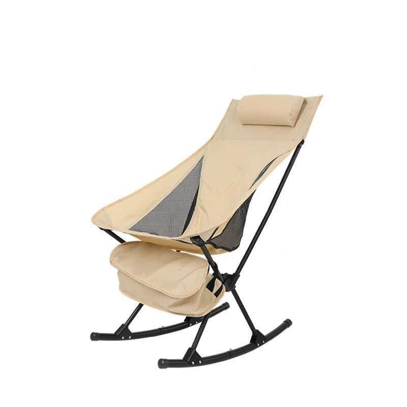 Składane krzesło kempingowe na – Outdoor Camping Rocker recenzja i cena
