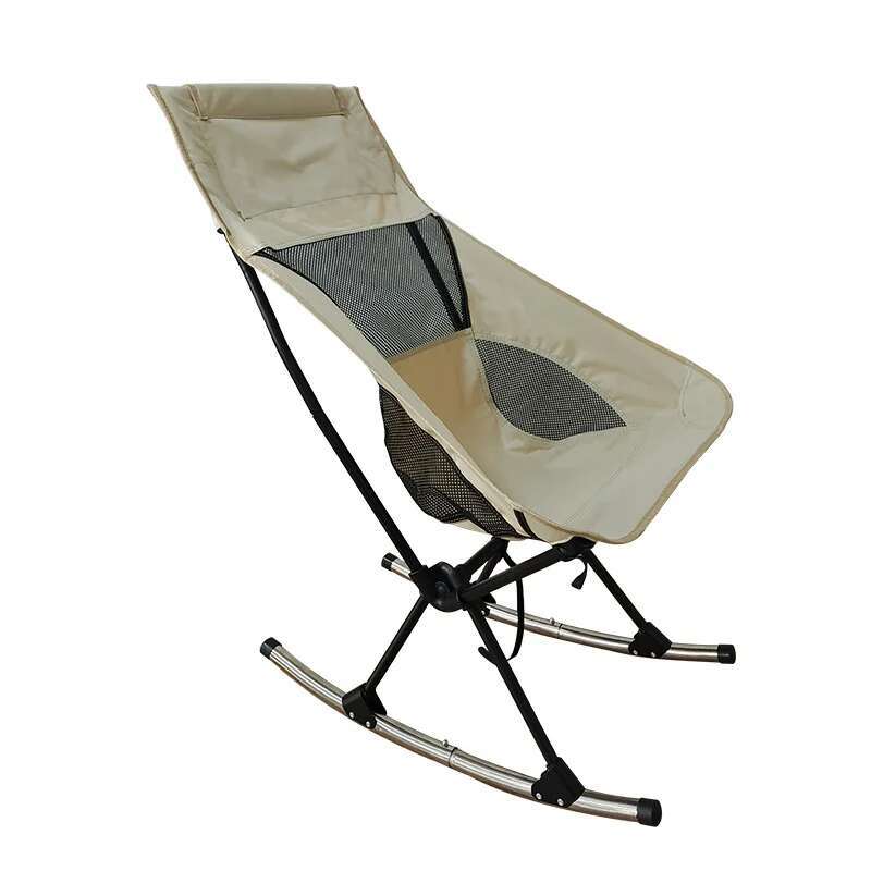 Składane krzesło kempingowe na – Outdoor Camping Rocker recenzja i cena