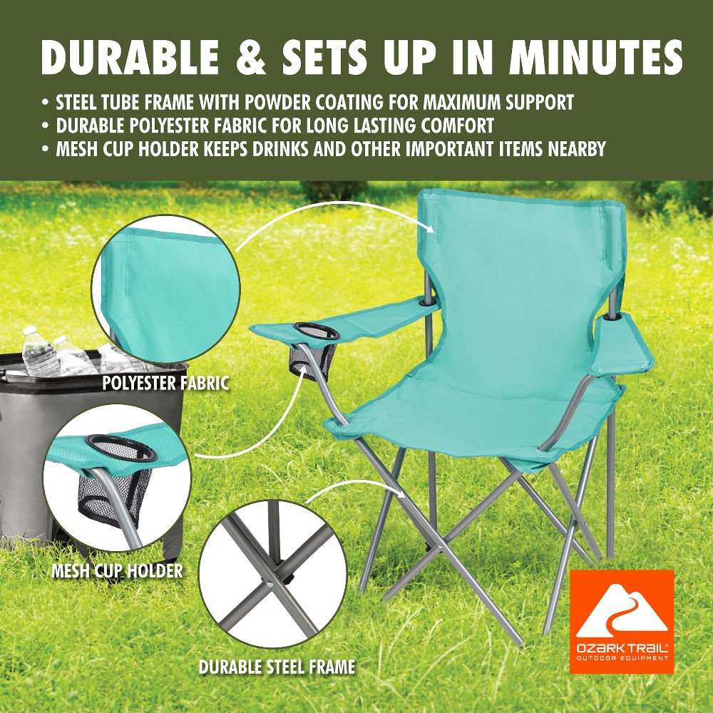Składane krzesło kempingowe z  – Outdoor Camping Loveseat recenzja i cena