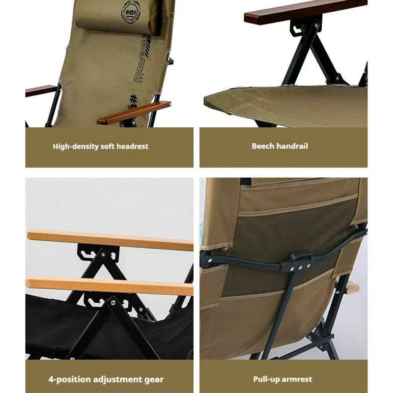 Składane krzesło plażowe/kempi – Outdoor Camping Loveseat recenzja i cena