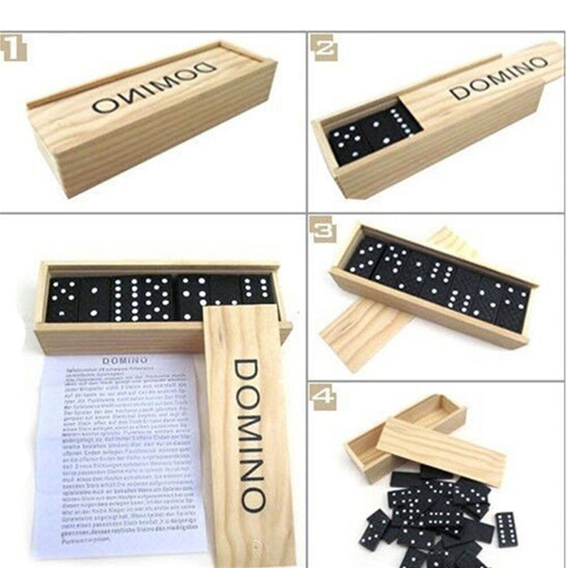 28 sztuk/zestaw Drewniane Domi – Outdoor Camping Games recenzja i cena