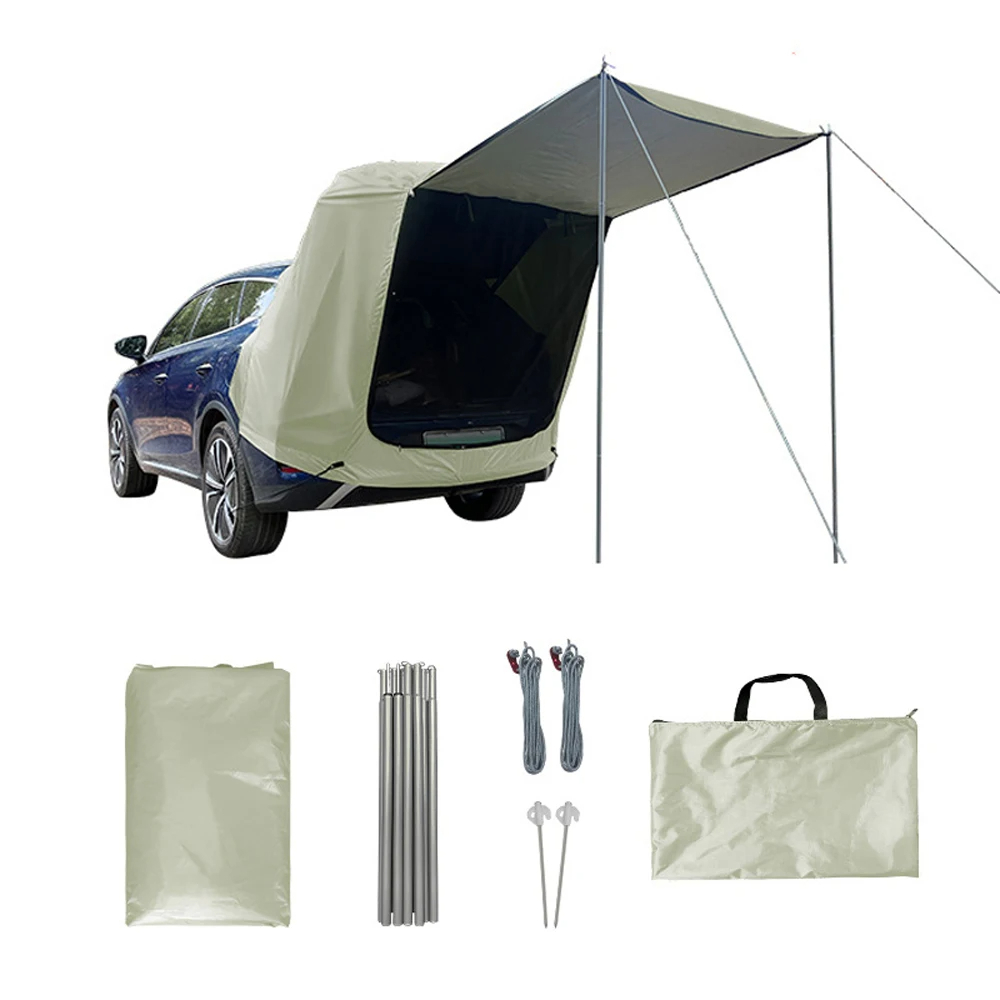 Namiot samochodowy na tylną kl – Outdoor Camping Car Tail Tent recenzja i cena