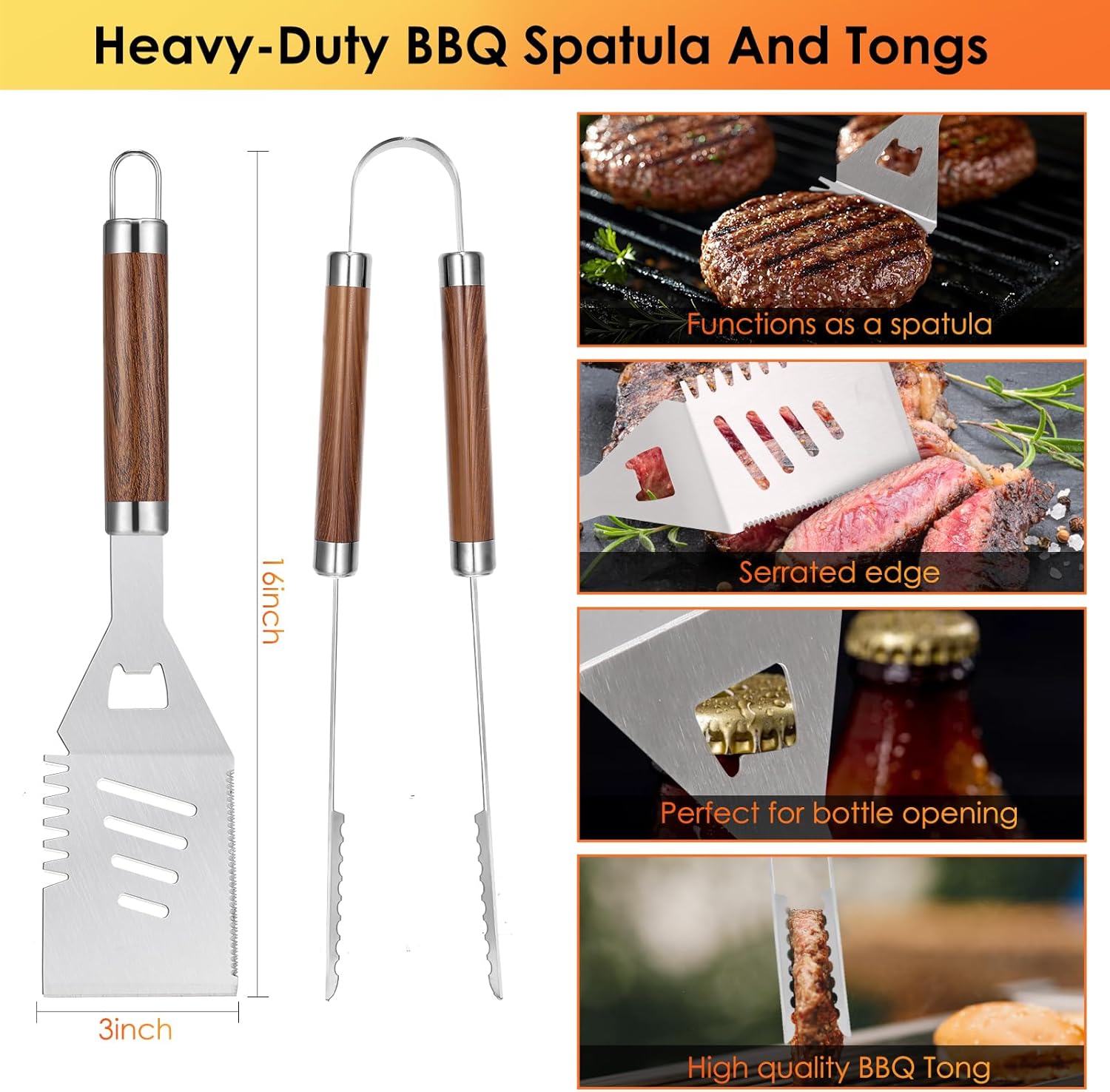 34-częściowy zestaw wytrzymały – Camp Utensil Set recenzja i cena
