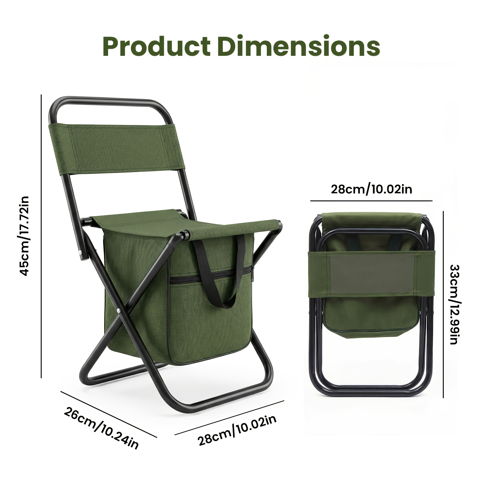 Krzesło kempingowe 2 w 1 z duż – Outdoor Camping Loveseat recenzja i cena