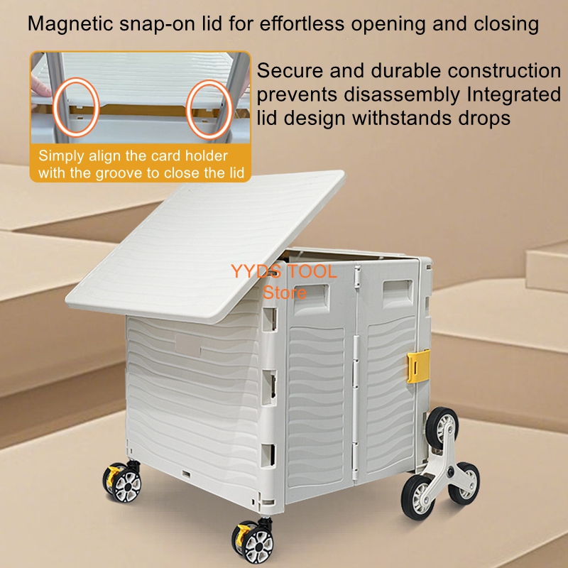 Składany wózek na zakupy kempi – Outdoor Camping Storage Box recenzja i cena