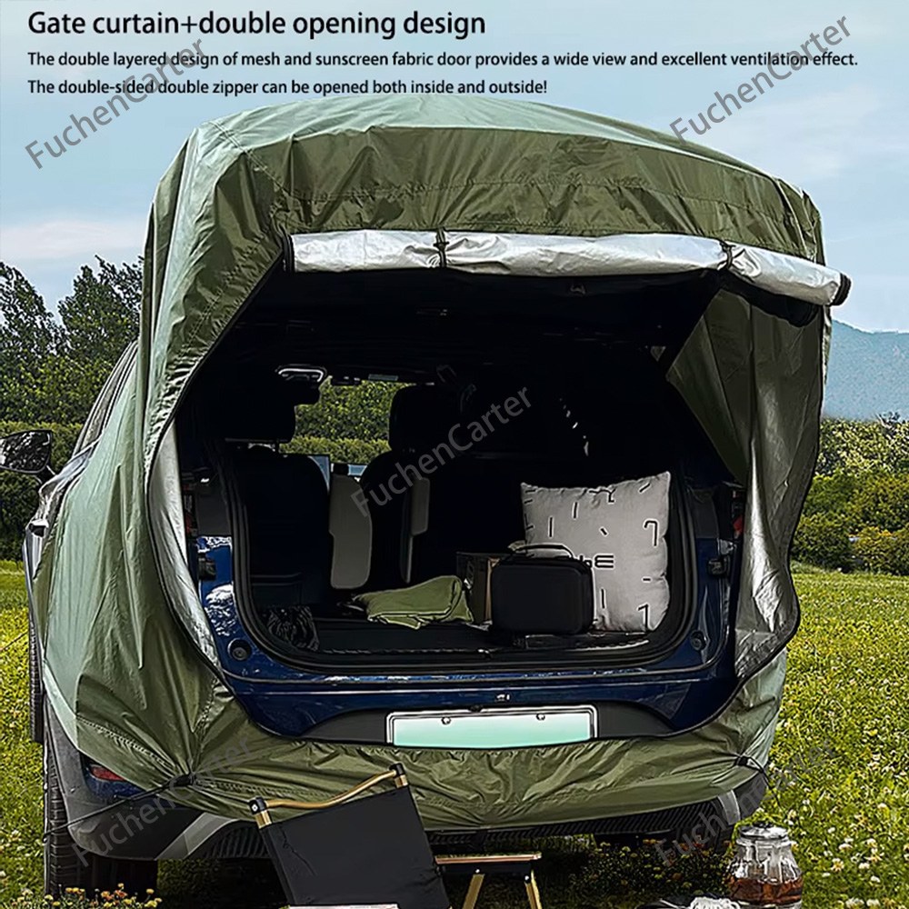 Namiot na kemping, piknik, do  – Outdoor Camping Car Tail Tent recenzja i cena
