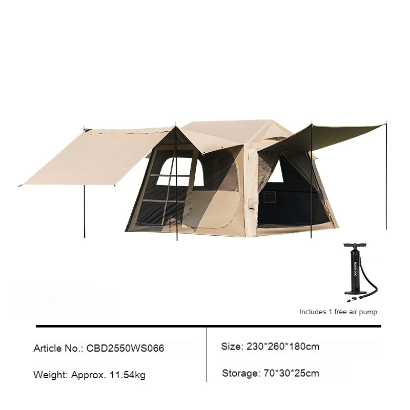 Wysokiej jakości namiot dmucha – Outdoor Camping Canopy recenzja i cena