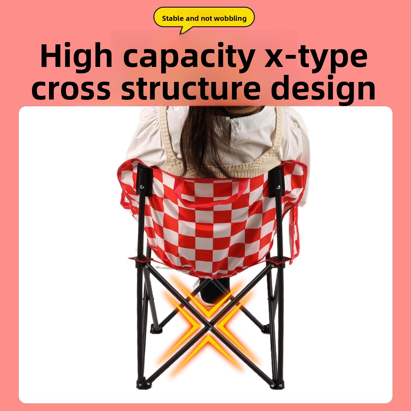 Składane krzesło księżycowe na – Outdoor Camping Loveseat recenzja i cena