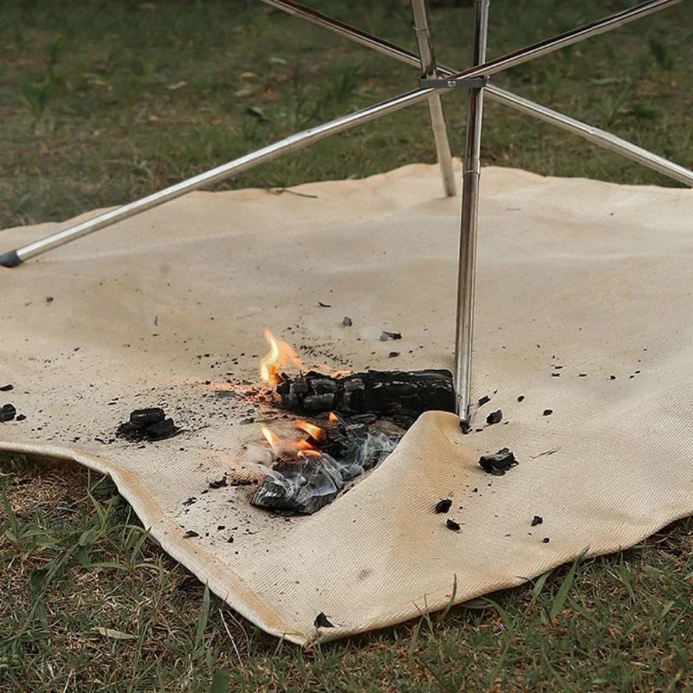 Koc przeciwpożarowy z włókna s – Outdoor Camping Rugs recenzja i cena