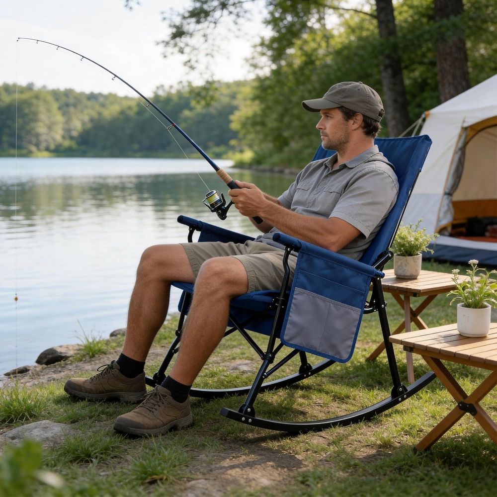 2 sztuki wysokiej jakości krze – Outdoor Camping Rocker recenzja i cena