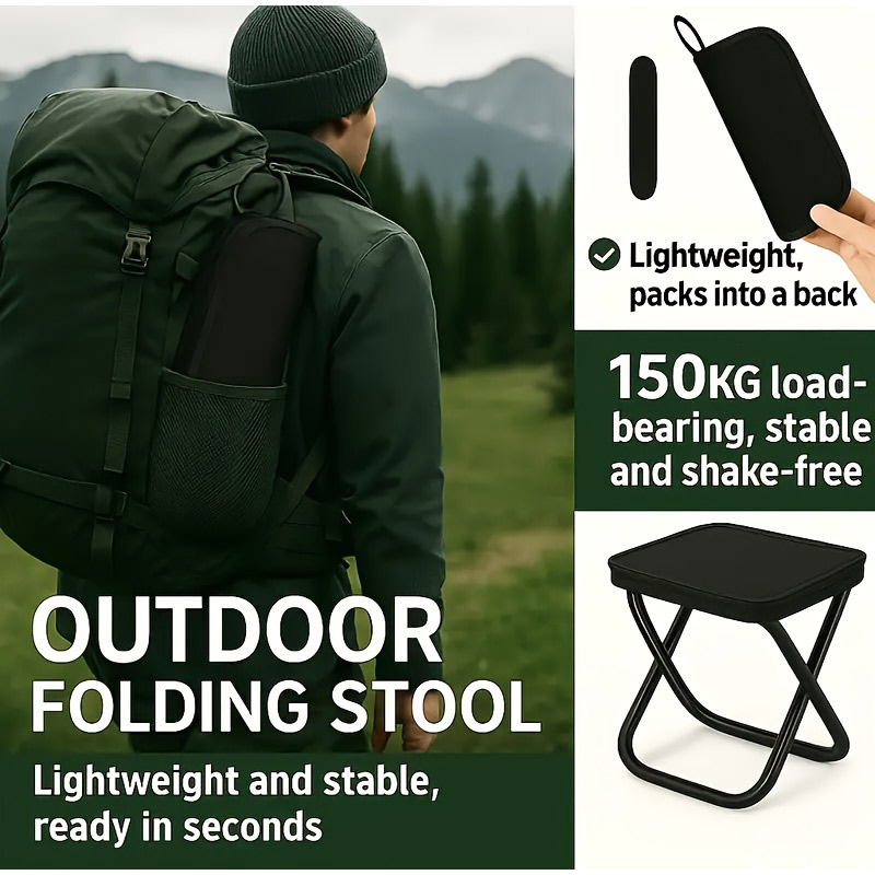    Składany stołek wędkarski  – Outdoor Camping Store recenzja i cena