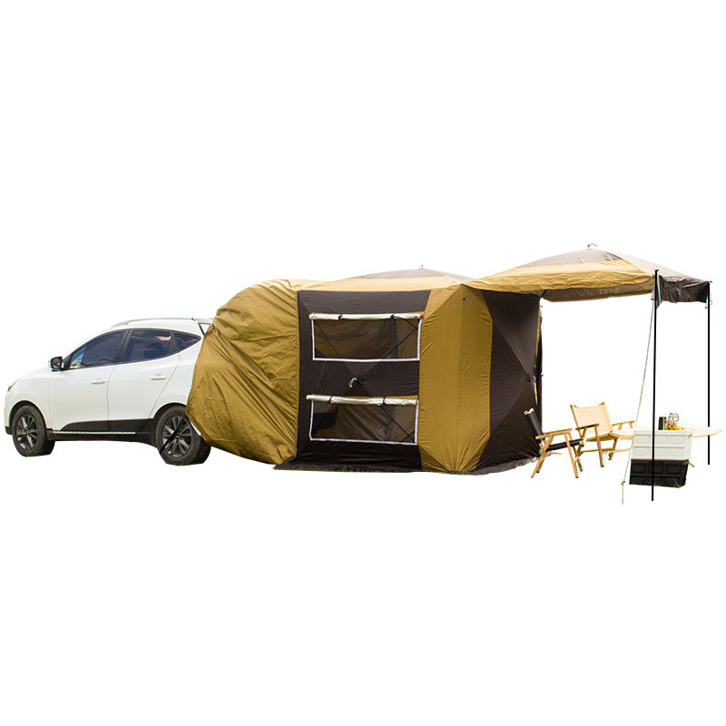 Namiot na kemping, przenośny n – Outdoor Camping Car Tail Tent recenzja i cena