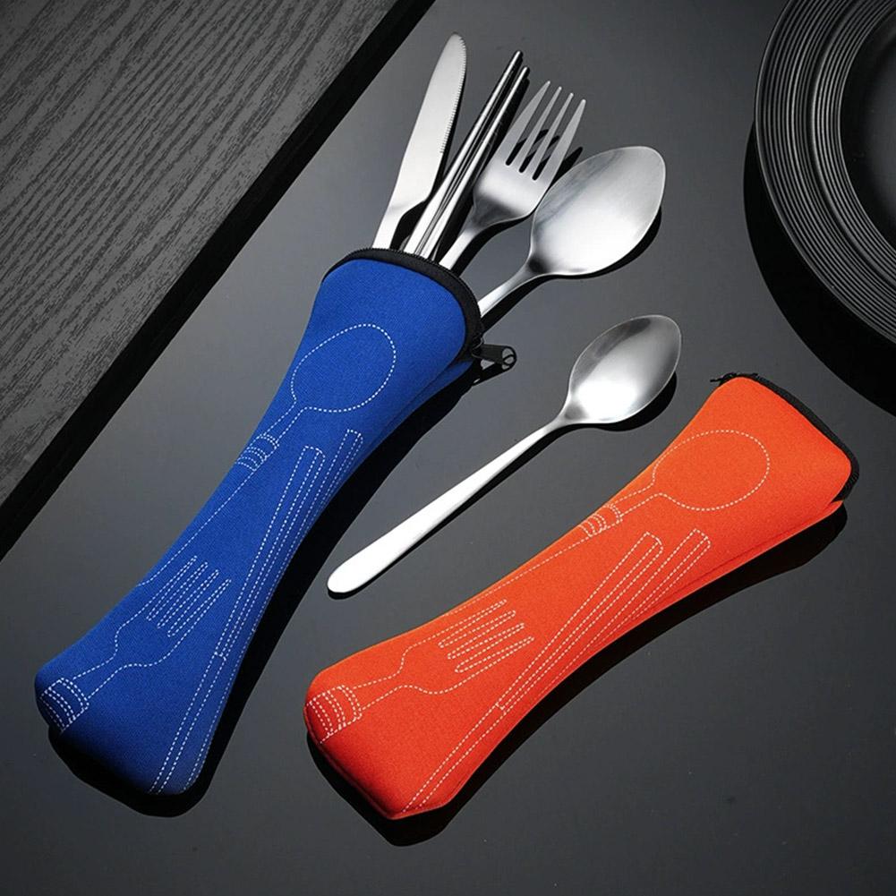 Zestaw piknikowy z naczyniami, – Camp Utensil Set recenzja i cena
