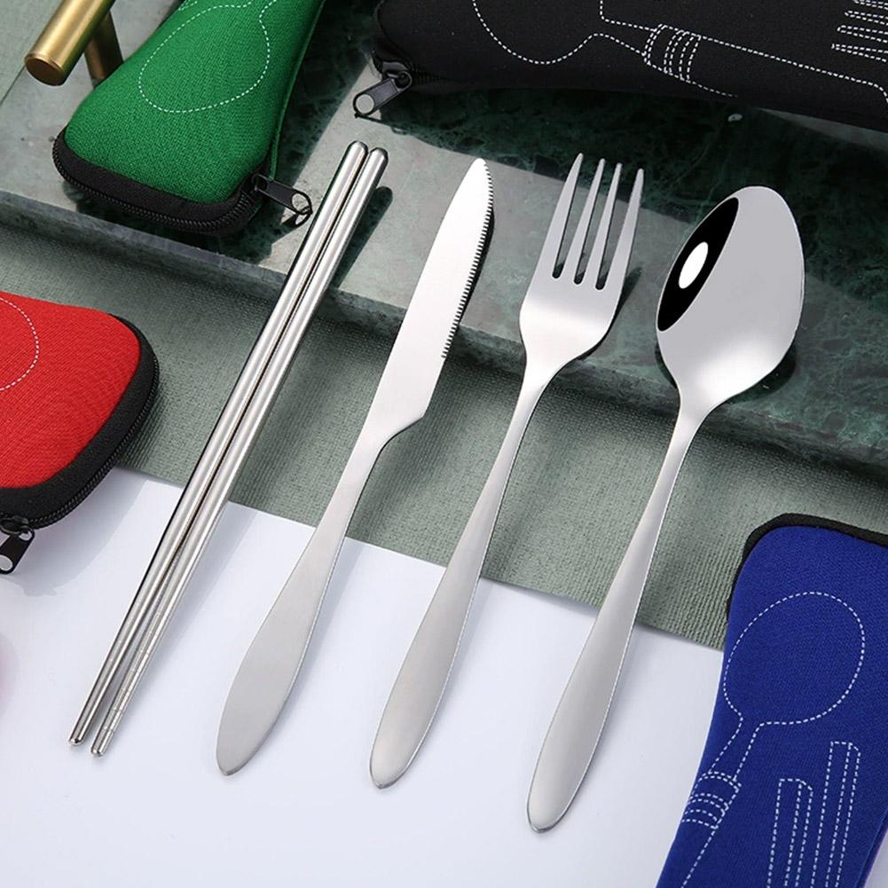 Zestaw piknikowy z naczyniami, – Camp Utensil Set recenzja i cena