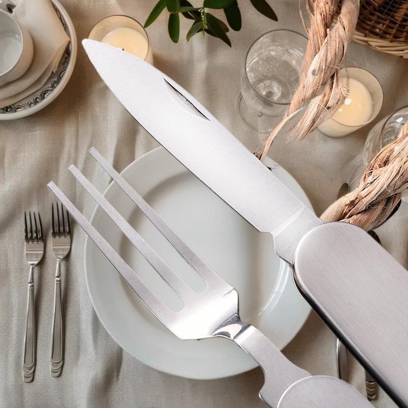 Składany zestaw naczyń kemping – Camp Utensil Set recenzja i cena