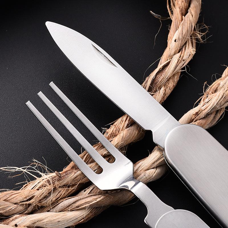 Składany zestaw naczyń kemping – Camp Utensil Set recenzja i cena