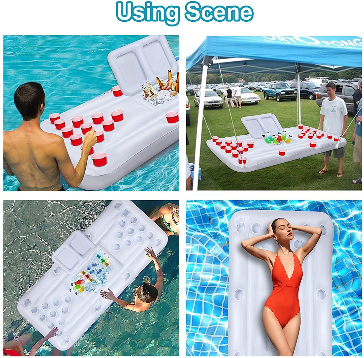 Zewnętrzny basen, tenis stołow – Outdoor Camping Games recenzja i cena