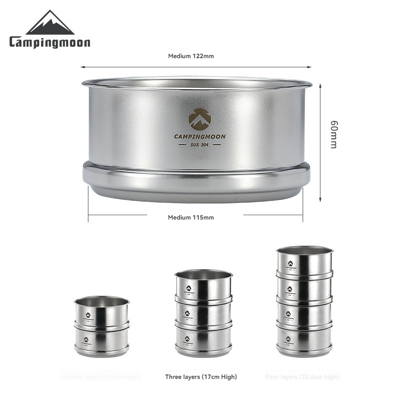 CAMPINGMOON Outdoor Camping Pi – Camp Utensil Set recenzja i cena