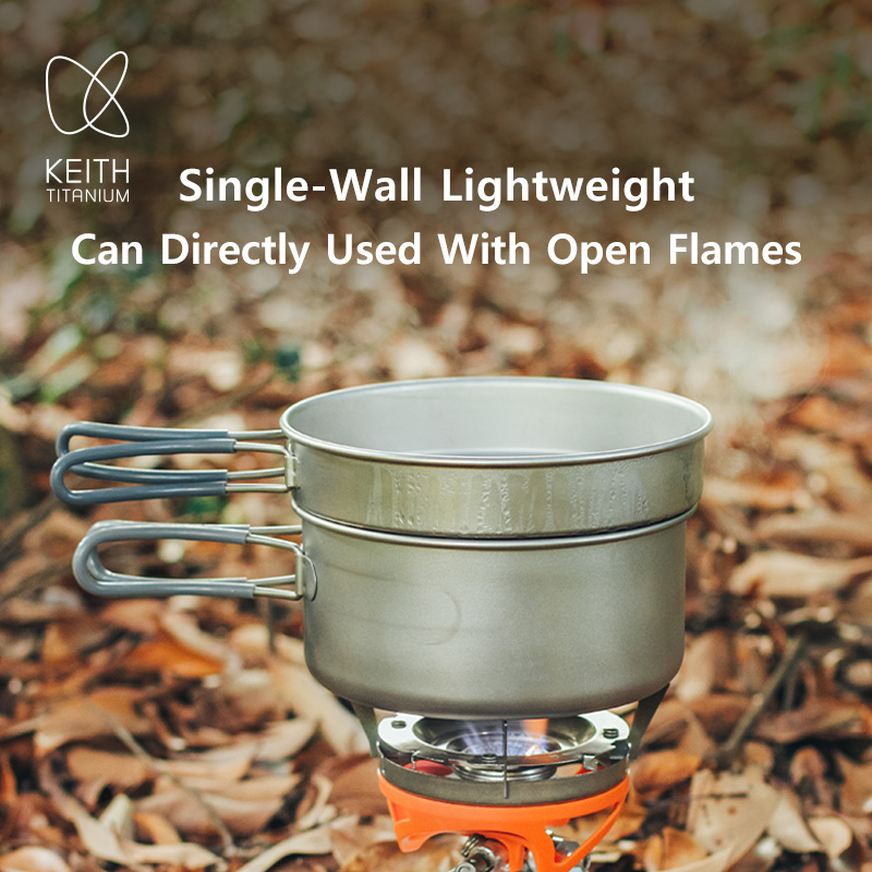 KEITH Zestaw naczyń kempingowy – Camp Utensil Set recenzja i cena