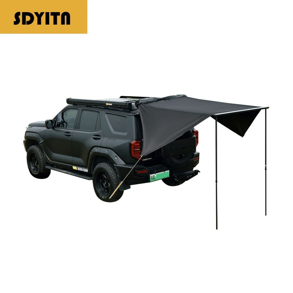 Aluminiowy, czarny, dwupodkład – Outdoor Camping Car Tail Tent recenzja i cena