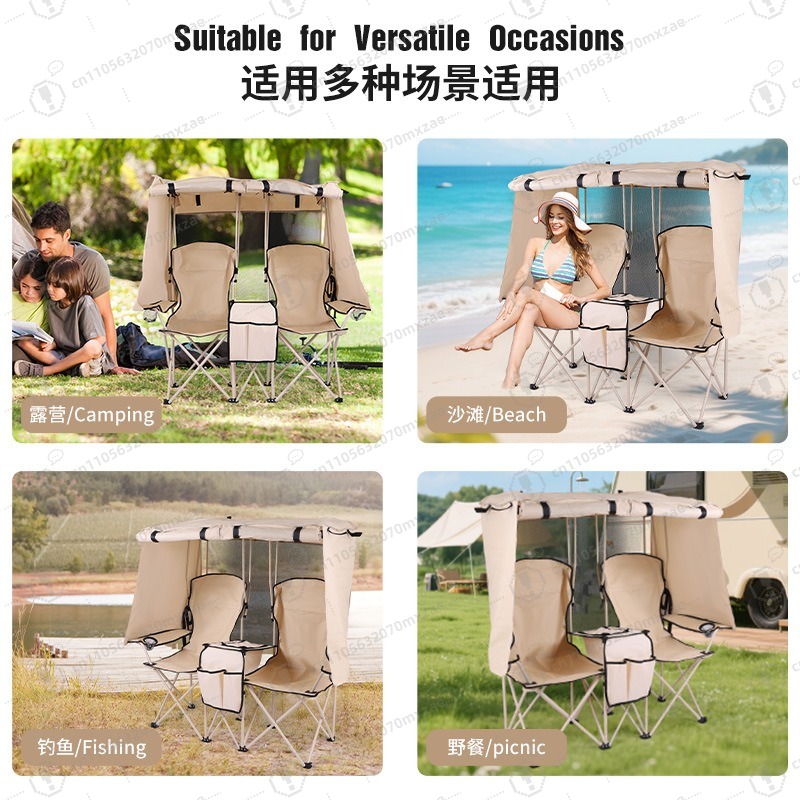 Krzesło kempingowe składane dw – Outdoor Camping Chairs Folding recenzja i cena