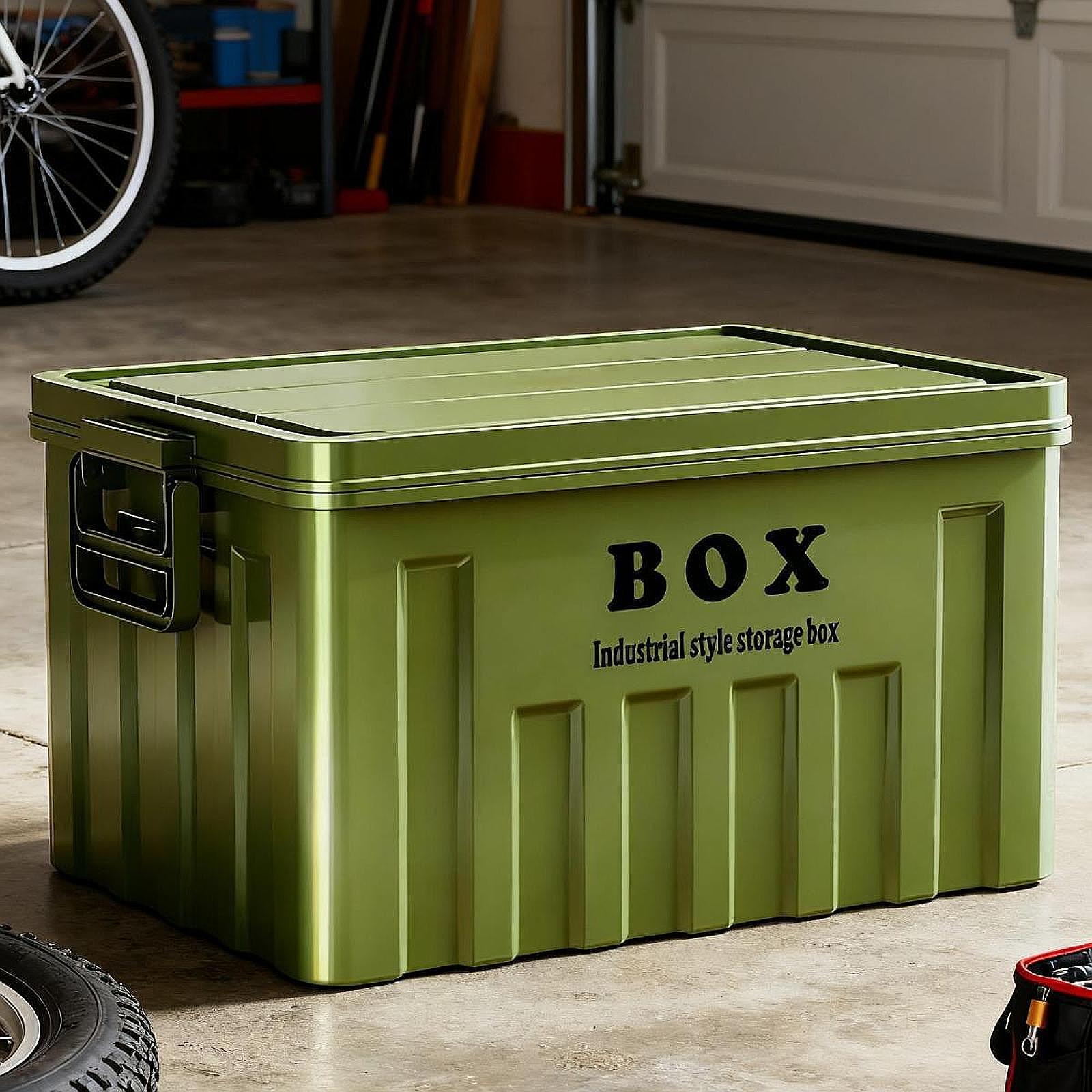 Duży plastikowy pojemnik do pr – Outdoor Camping Storage Box recenzja i cena
