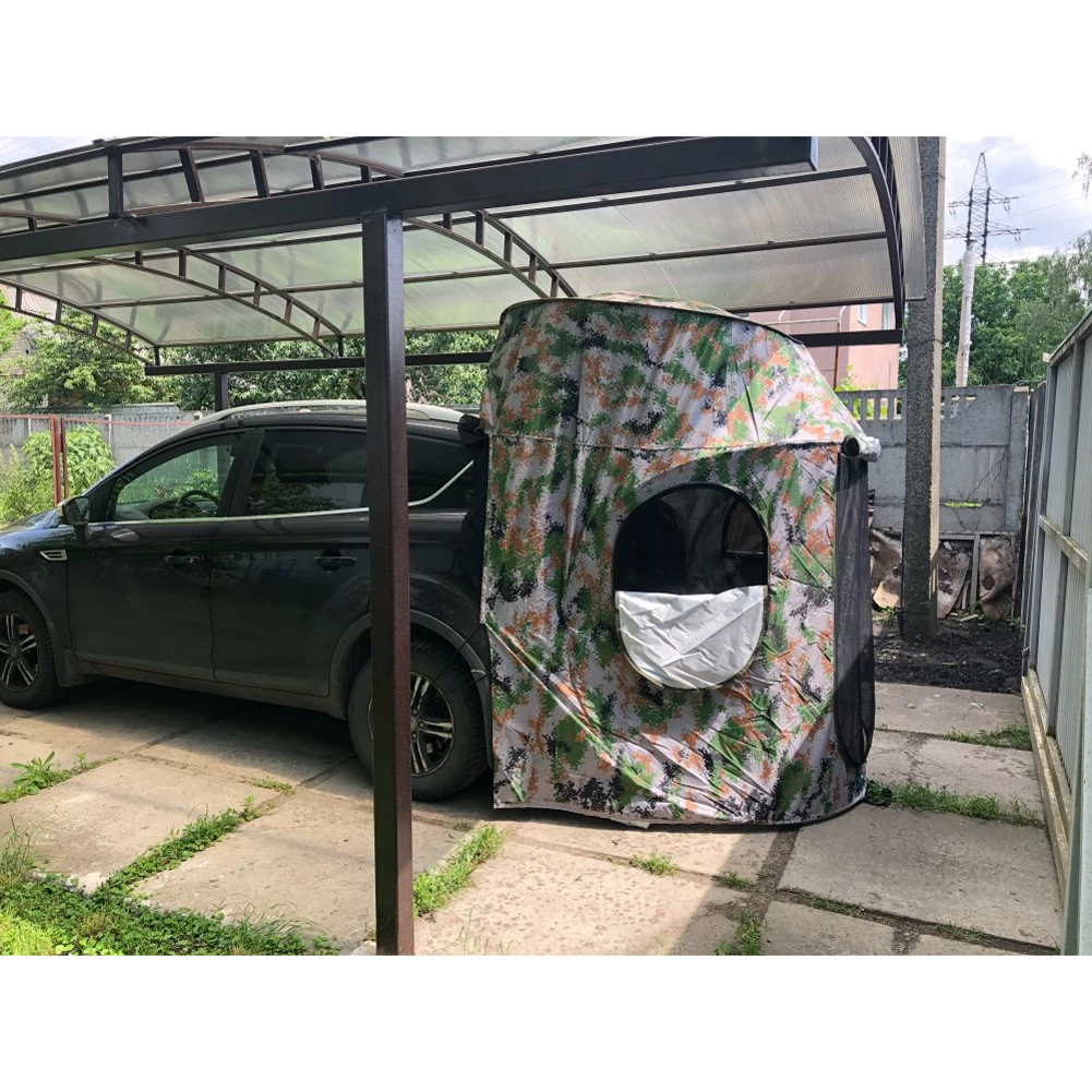 Samochód tylny dach sprzęt zew – Outdoor Camping Car Tail Tent recenzja i cena